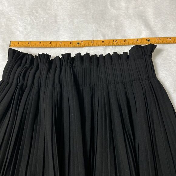 Zara Black Pleated Mini Skort - Picture 10 of 11